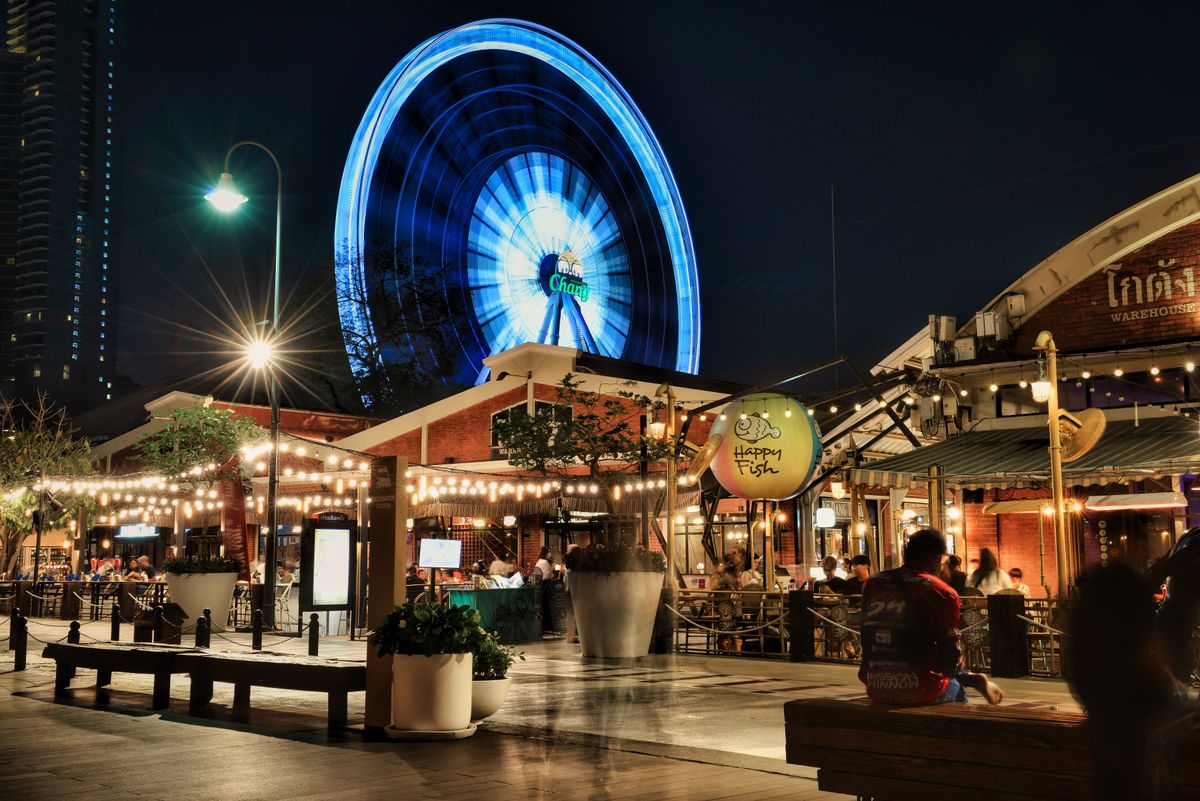 曼谷河畔夜市 Asiatique 参考图 1